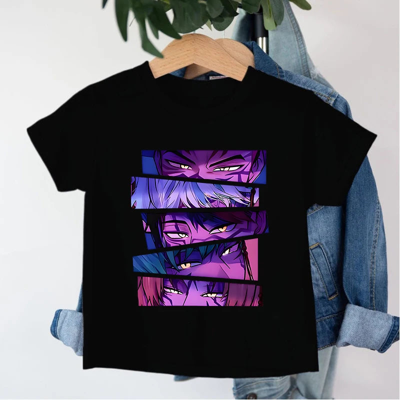 Demon Hunters Saja Cartoon T-shirt