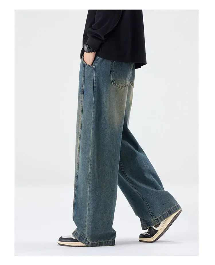 Baggy Versatile Jeans Asian Cargo Pants