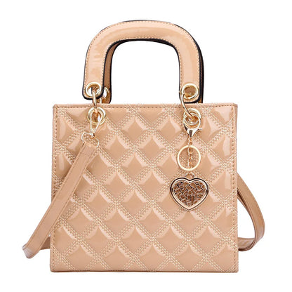 Diamond Stripe Women Handbag