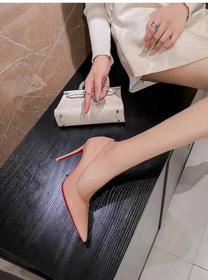 Red Bottoms Pointed Toe High Heels