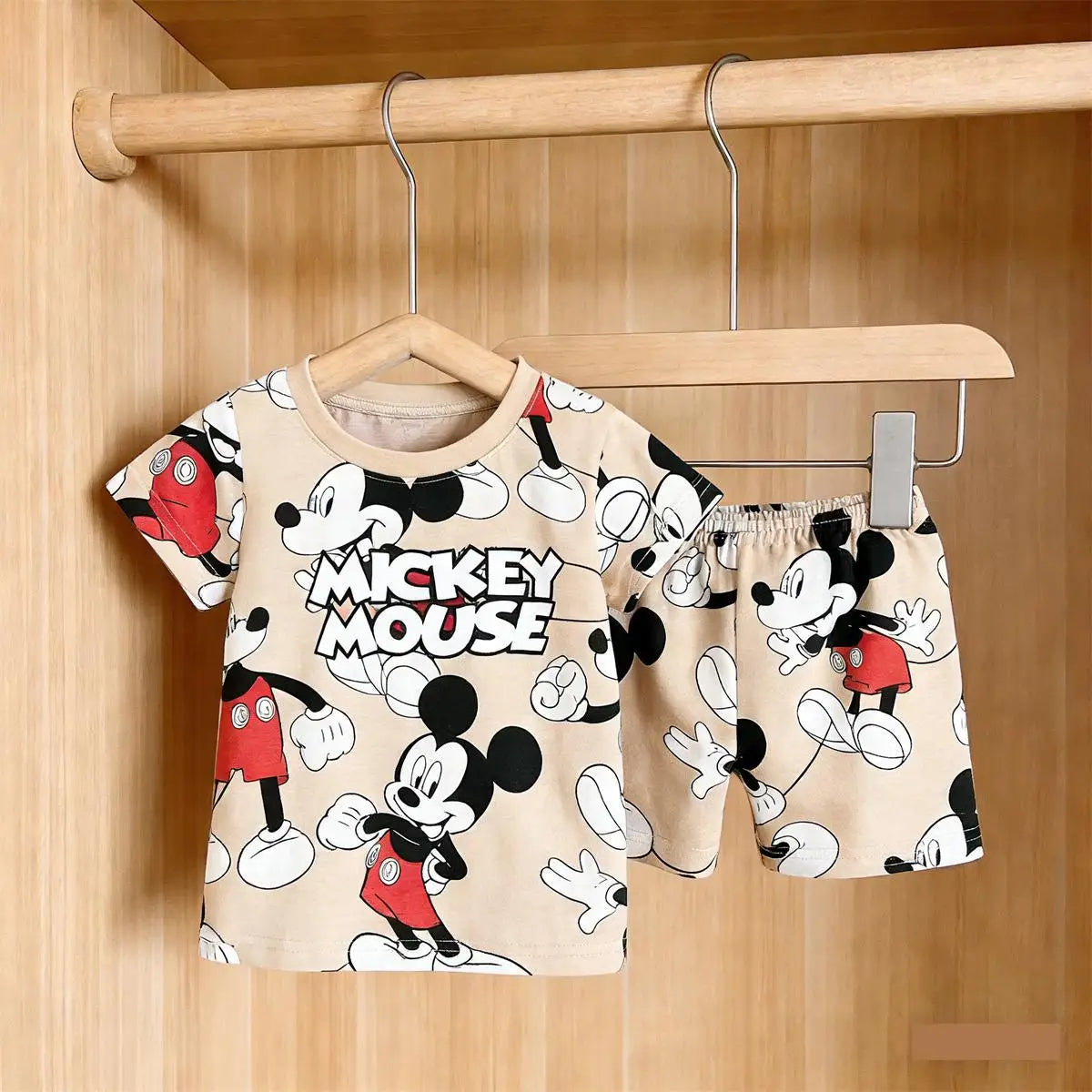 Lovely T-shirt + Shorts Two Piece set Unisex