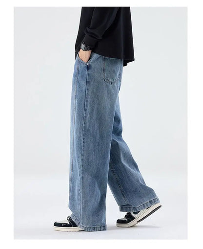 Baggy Versatile Jeans Asian Cargo Pants