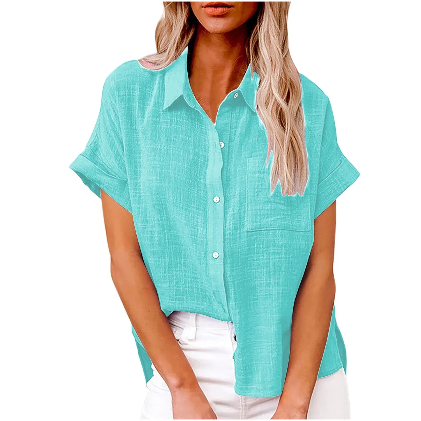 Linen Casual T-Shirt