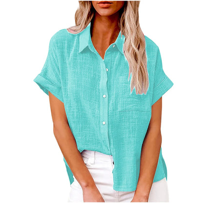 Linen Casual T-Shirt