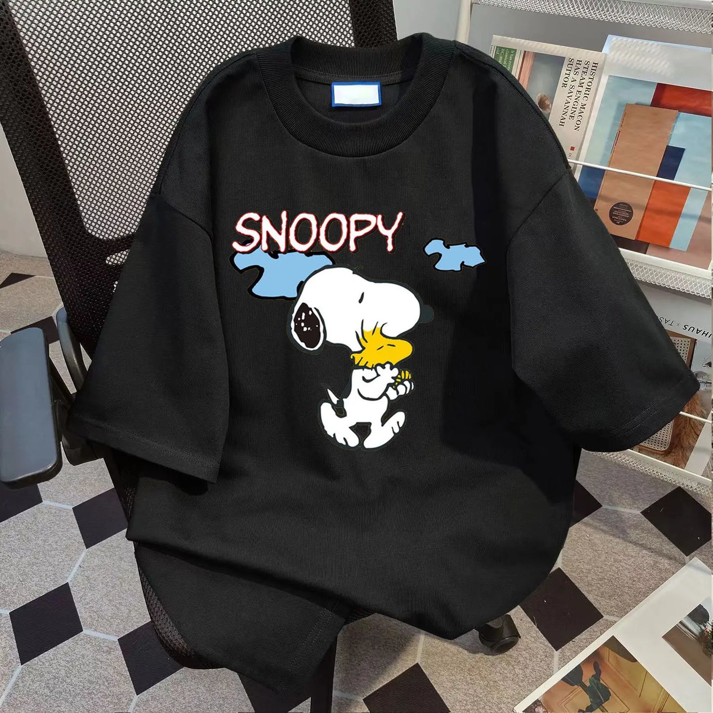 Disney Summer Cotton Short Sleeved Loose Top