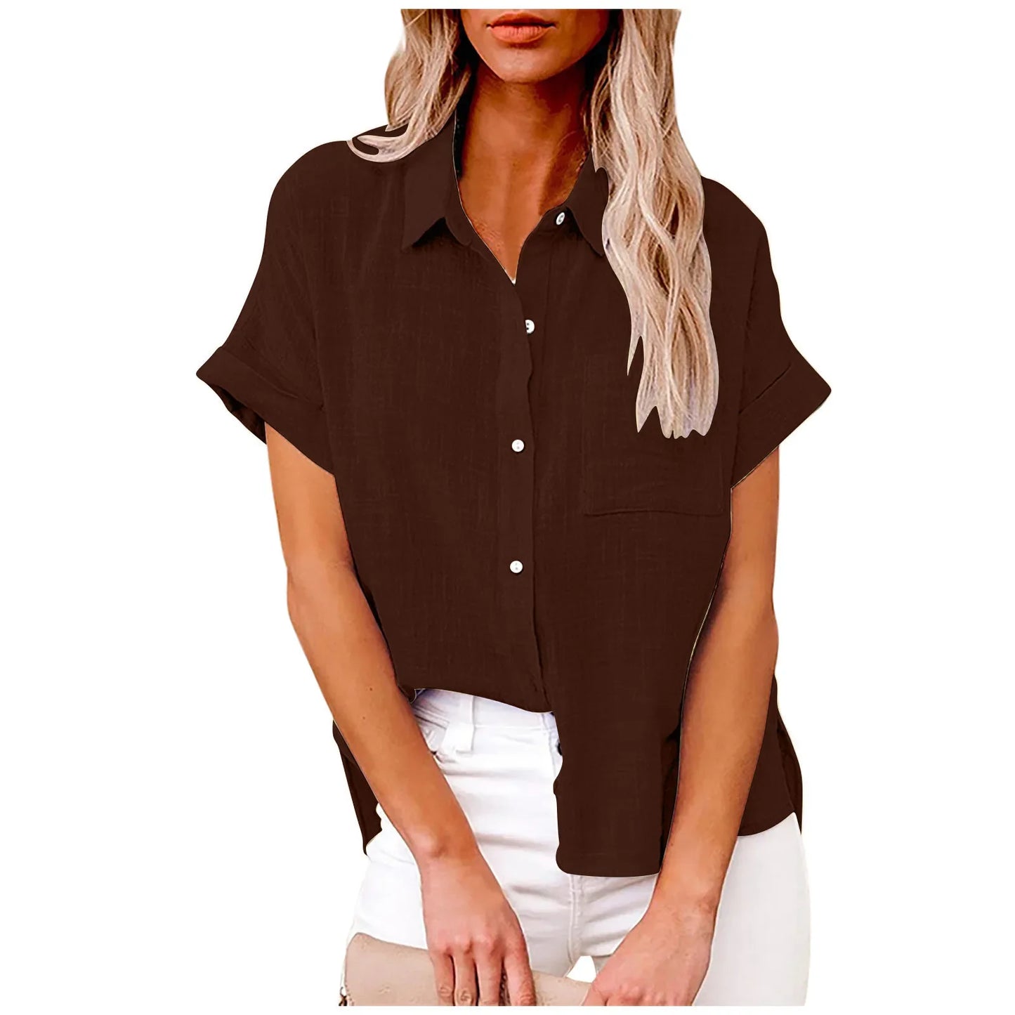Linen Casual T-Shirt