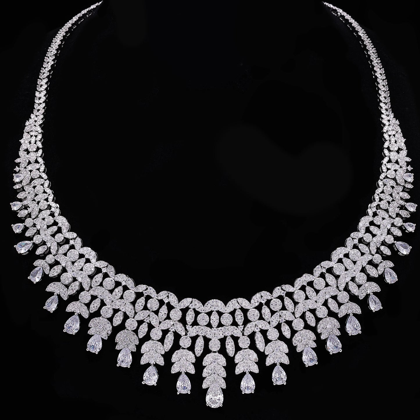 Cubic Zirconia Dubai Jewelry Set