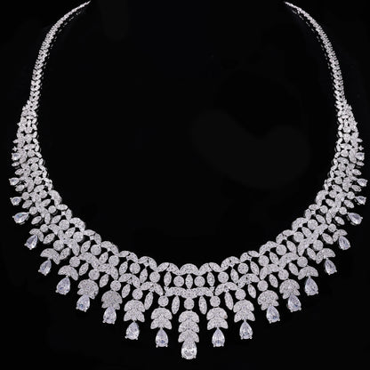Cubic Zirconia Dubai Jewelry Set