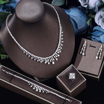 Cubic Zirconia Dubai Jewelry Set