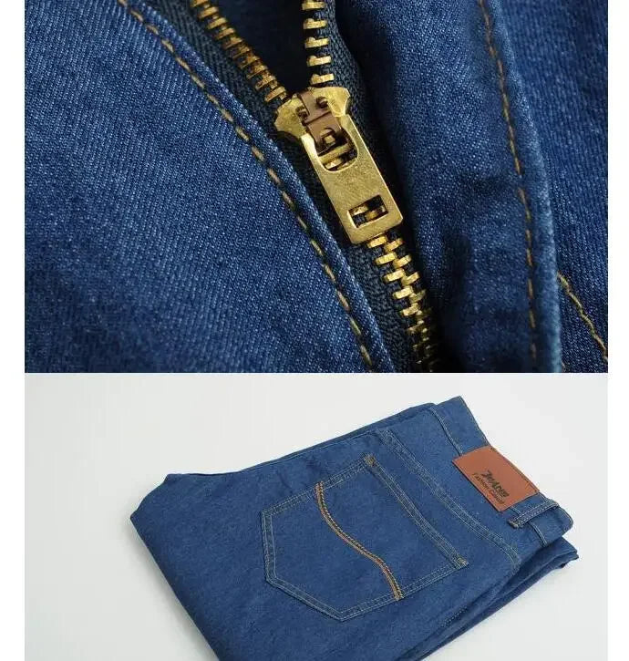 Men Flared Thin Summer Nostalgic Vintage Denim