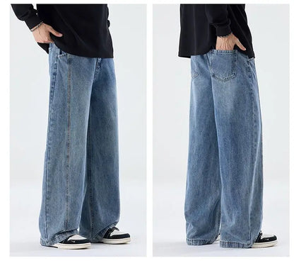 Baggy Versatile Jeans Asian Cargo Pants