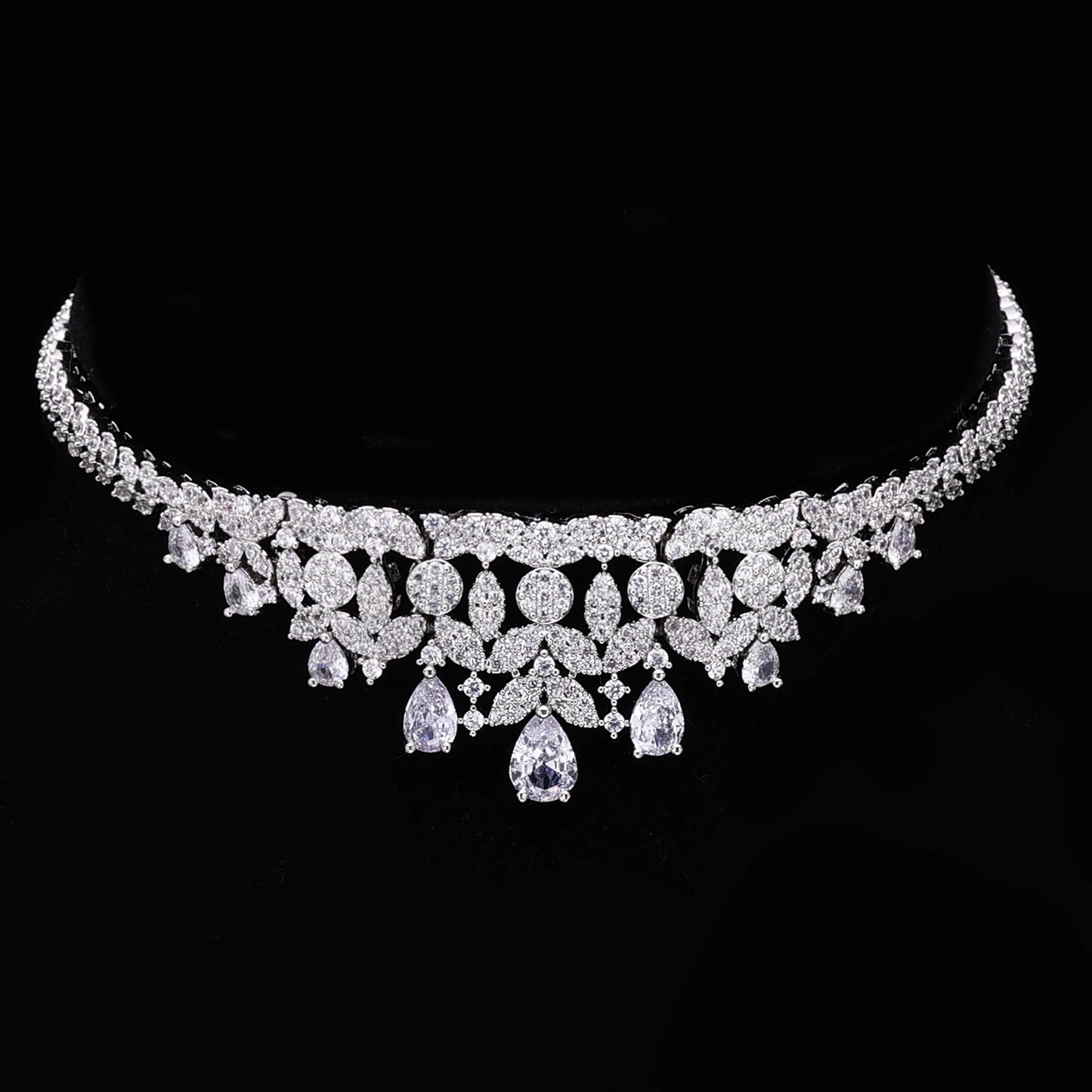 Cubic Zirconia Dubai Jewelry Set