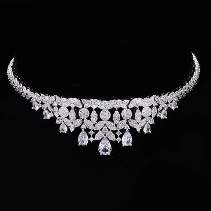 Cubic Zirconia Dubai Jewelry Set