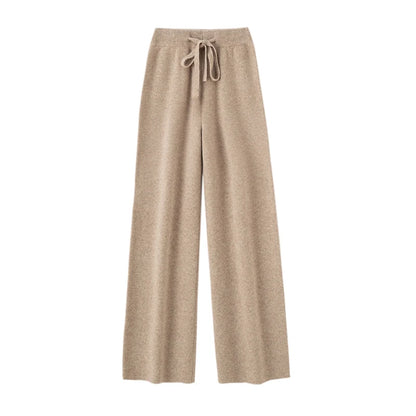 Merino Wool Women's Pants Straight
