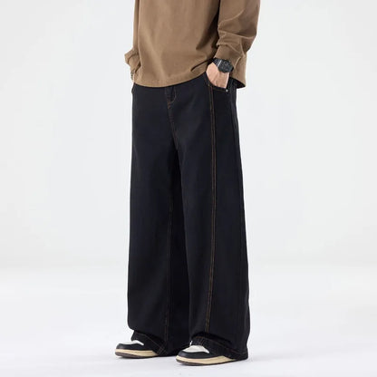 Baggy Versatile Jeans Asian Cargo Pants