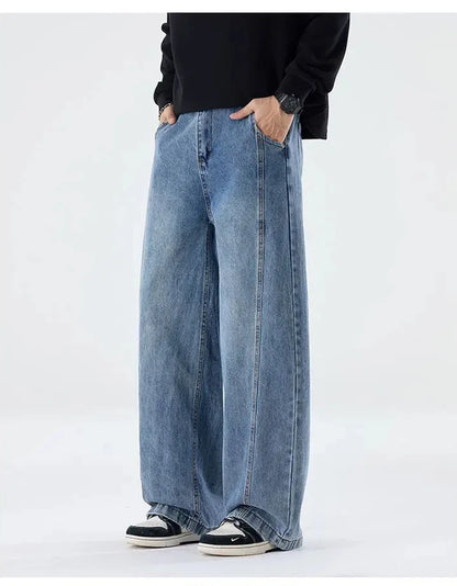 Baggy Versatile Jeans Asian Cargo Pants
