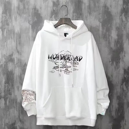 Oversized Lovers Style Printing Sweatshirt for women