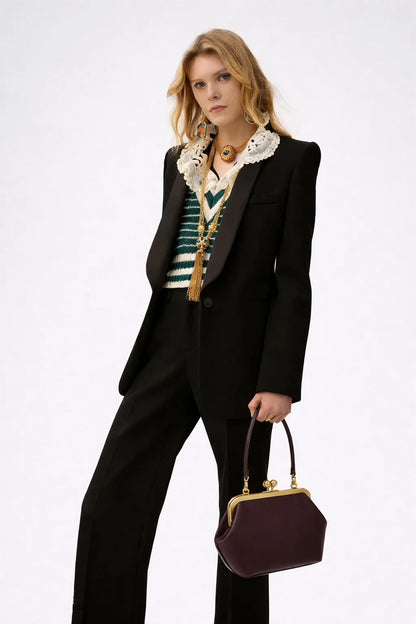 Retro Shell Clutch Ladies Purse