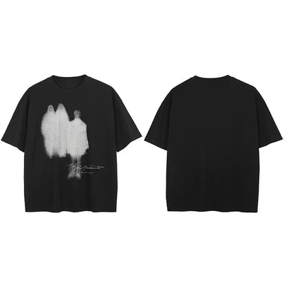 Streetwear Shadow Graphic T-Shirt