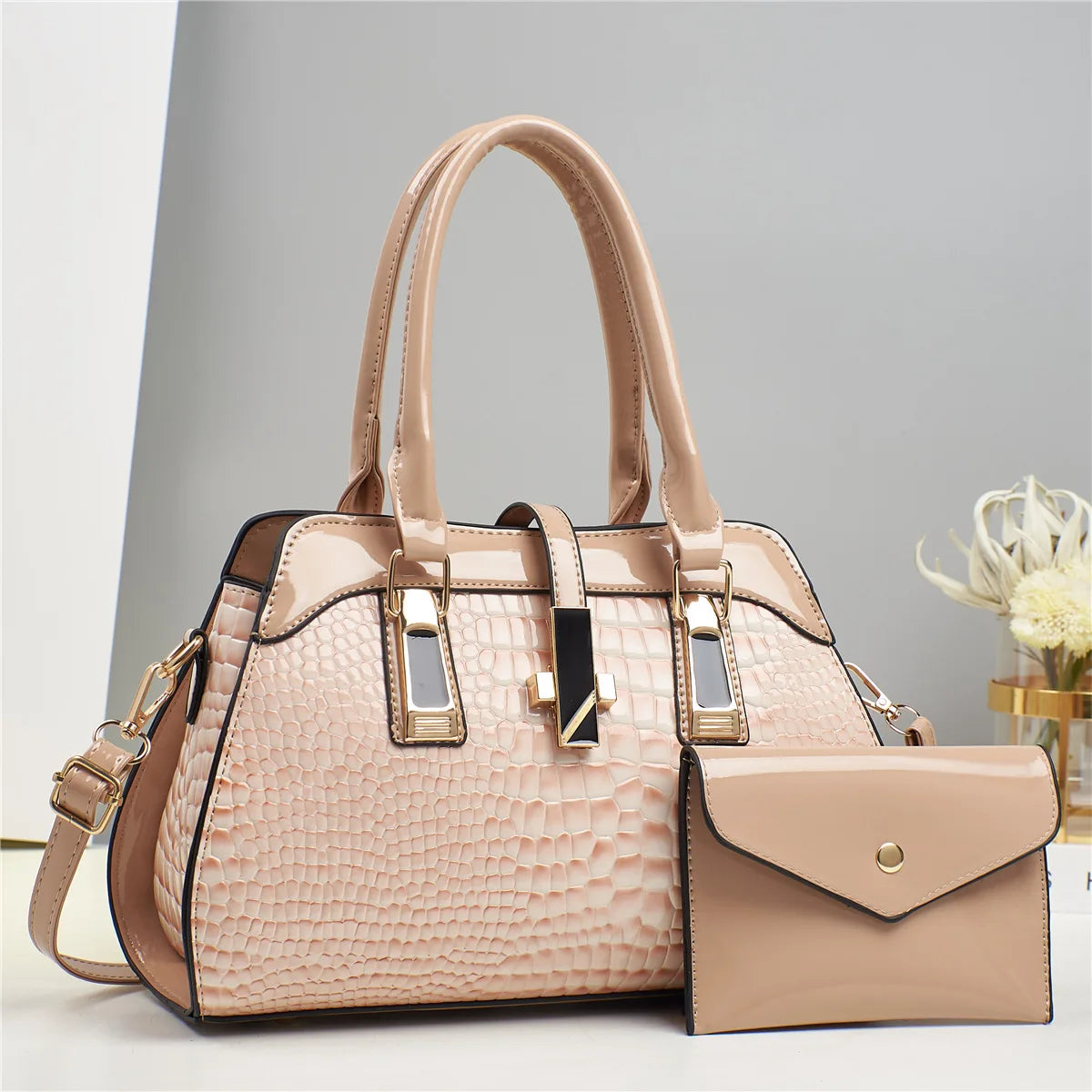 Crocodile Handbag for Women