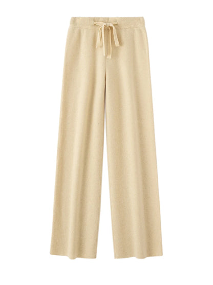 Merino Wool Women's Pants Straight