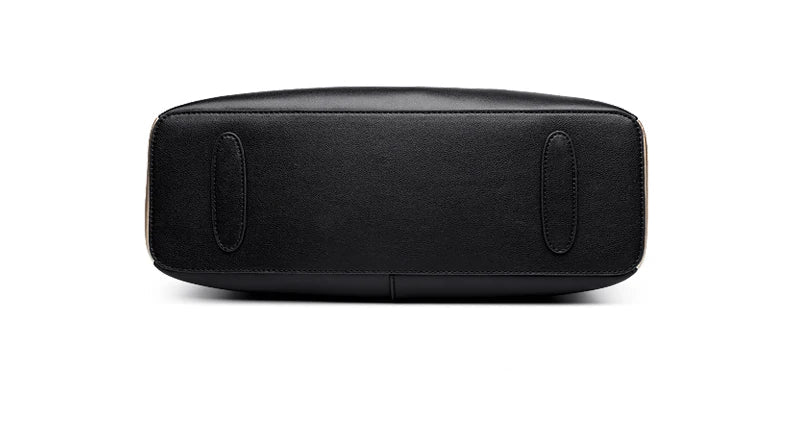 Cowhide Shoulder Tote Bag