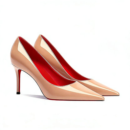 Red Bottoms Pointed Toe High Heels