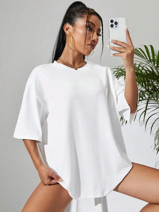 Hip Hop T-shirts Cotton Casual Short Sleeve Tee Tops