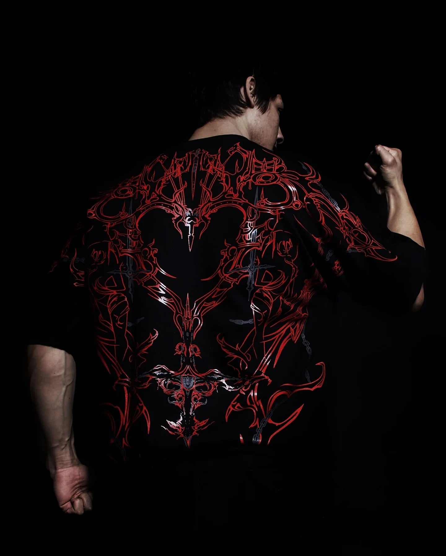 Dark Fantasy Oversized Cotton T Shirt