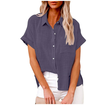 Linen Casual T-Shirt