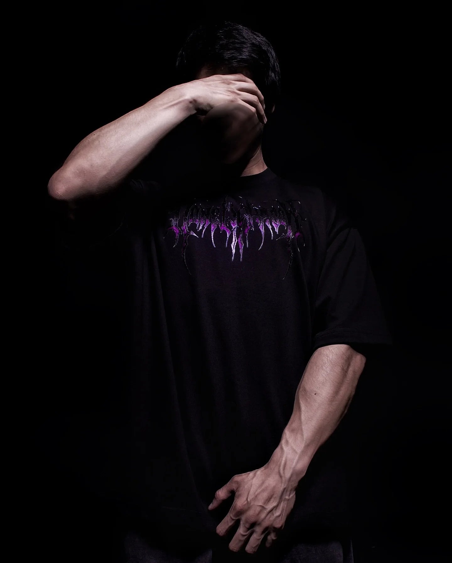 Dark Fantasy Oversized Cotton T Shirt