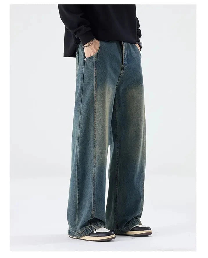 Baggy Versatile Jeans Asian Cargo Pants