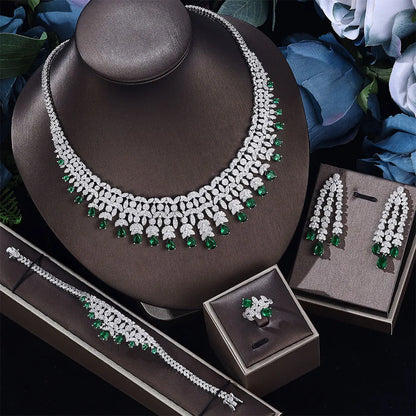 Cubic Zirconia Dubai Jewelry Set