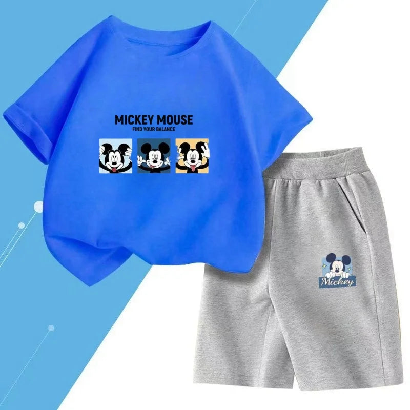 Disney Mickey Printing Two Pieces Suit for Kids