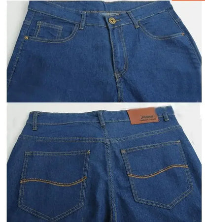 Men Flared Thin Summer Nostalgic Vintage Denim