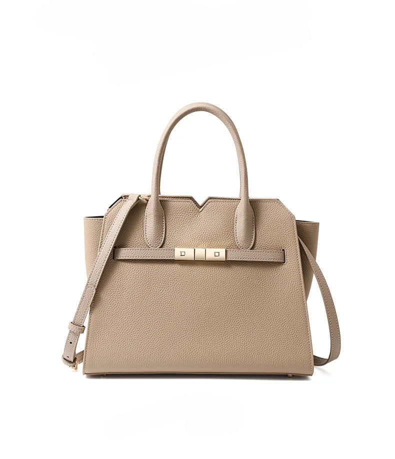 Leather Birkin Bag for Women – New Style, Large-Capacity, Single-Shoulder & Hand-Held