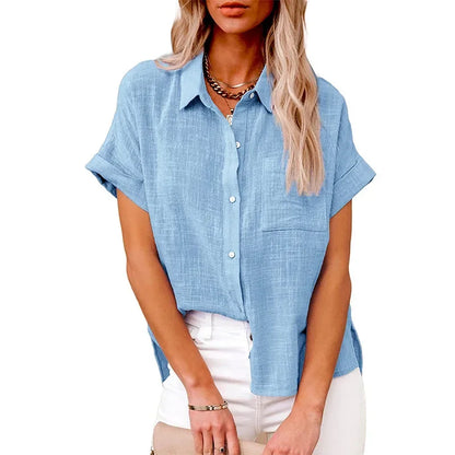 Linen Casual T-Shirt