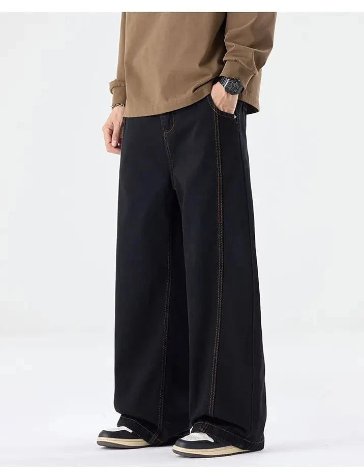 Baggy Versatile Jeans Asian Cargo Pants