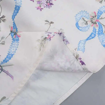 Floral Printed Sexy A-line Dress Women