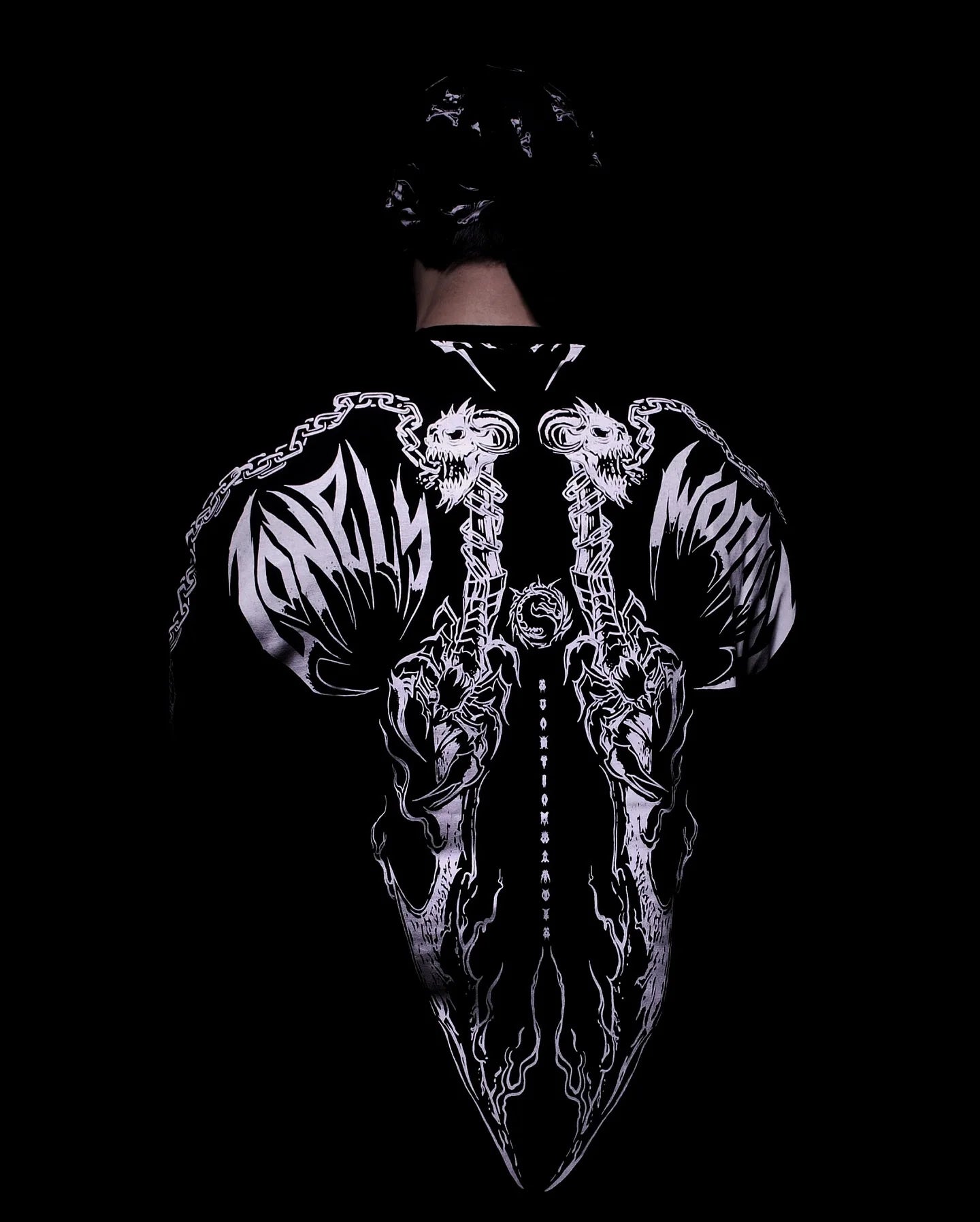 Dark Fantasy Oversized Cotton T Shirt