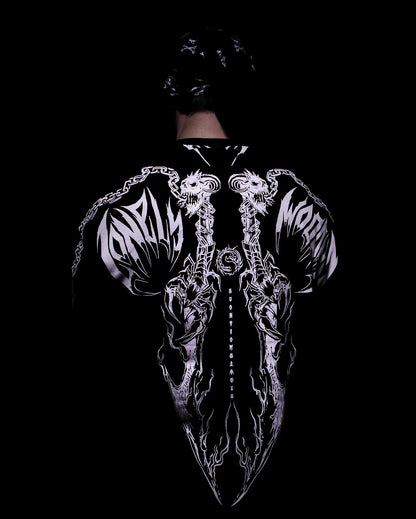 Dark Fantasy Oversized Cotton T Shirt