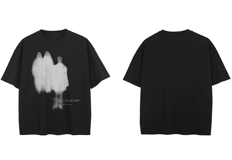 Streetwear Shadow Graphic T-Shirt