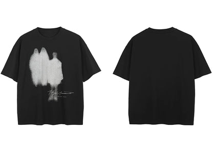 Streetwear Shadow Graphic T-Shirt