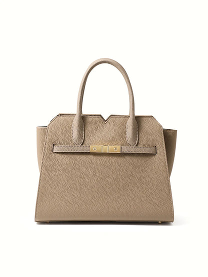 Leather Birkin Bag for Women – New Style, Large-Capacity, Single-Shoulder & Hand-Held