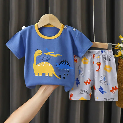 Short sleeve Baby Children Clothing Toddler Suit
