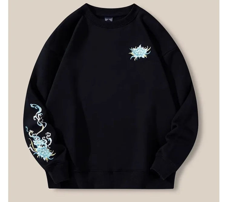 Dragon Embroidery Hoodies Unisex