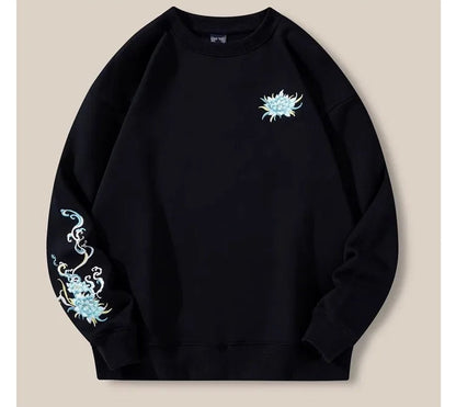 Dragon Embroidery Hoodies Unisex