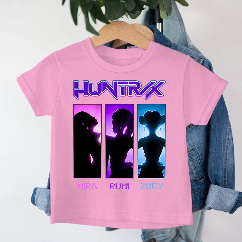 Demon Hunters Saja Cartoon T-shirt