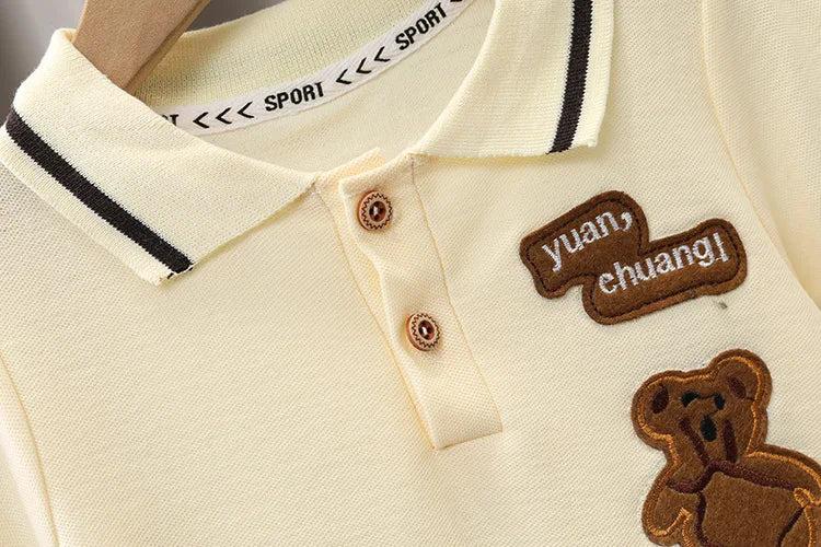 Summer Cotton Short sleeve fashion Suit 2PCS