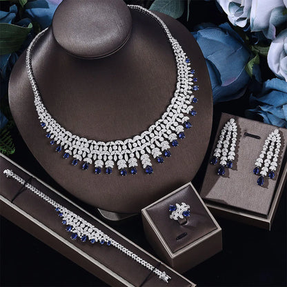Cubic Zirconia Dubai Jewelry Set